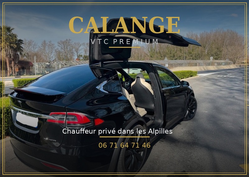 CALANGE VTC Premium – Dépliant 3 volets